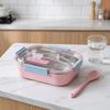 Microwave Safe Cute Lunch Container 304 Stainless Steel Partitioned  Lunch Plate  Travel Use