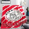 1PC Custom Name AJAX Patterned Flannel Blanket Suitable For All Seasons for Home Decor Warmth and Comfort Gifts Holiday Present