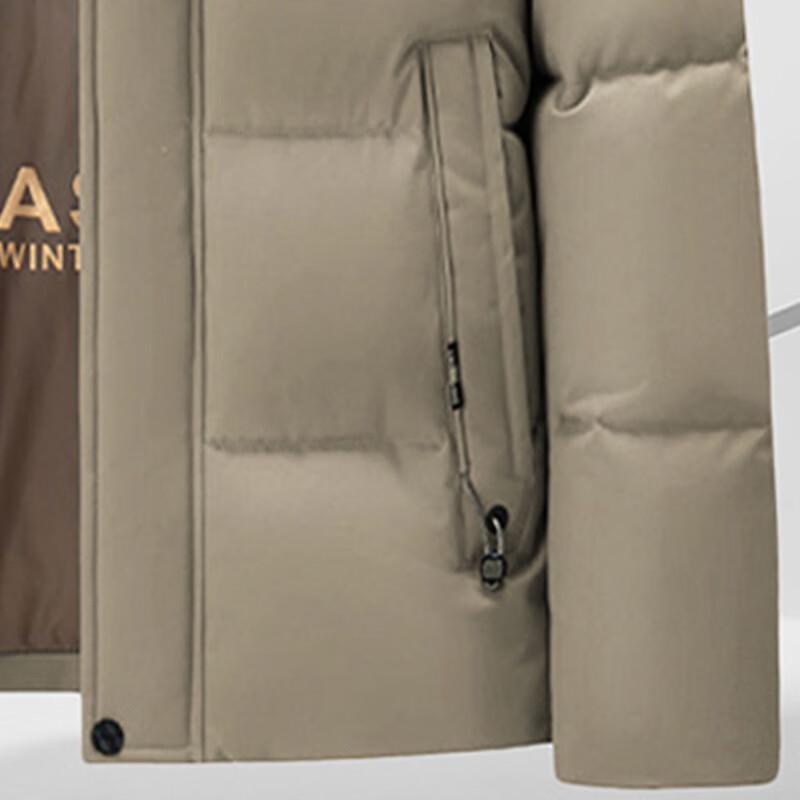 ROMON Men's Hooded Winter Padded Jacket