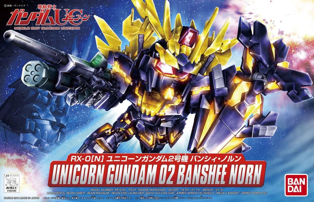 BB Senshi Unicorn Gundam 2 Banshee Norn Nr. 391