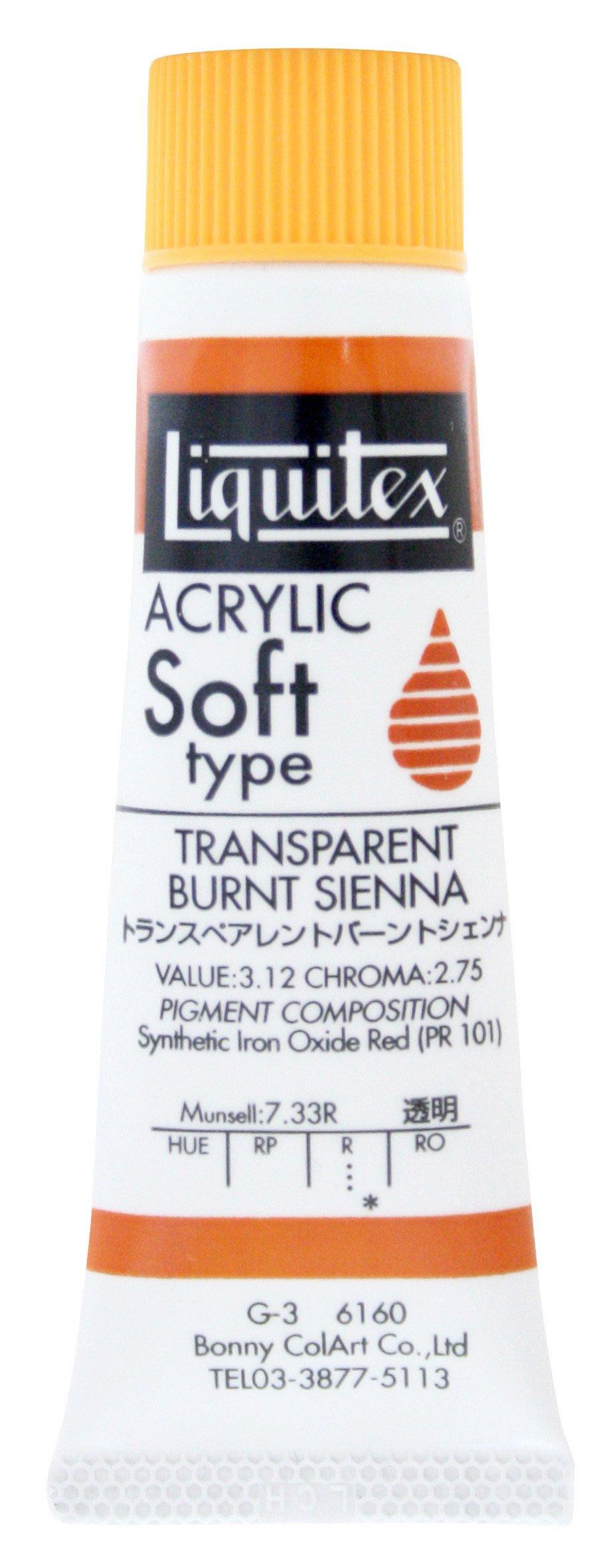 

Акриловая краска Liquitex Liquitex Color Мягкий тип Прозрачная Жженая сиена 6160 20мл (нет. 6) коричневый