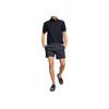 Emporio Armani Solid Color Polo Collar Short Sleeve Polo Shirt Men Tops Black 3D1FM2-1JGYZ-F996
