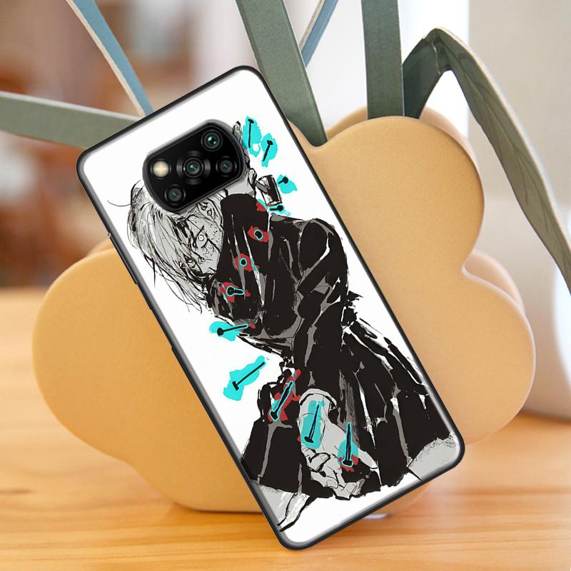 Anime Jujutsu Kaisen Case For Xiaomi Mi 11 Lite 9T 10T 11T Pro POCO X3 Pro X3 GT F1 F2 F3 M4 M3 Pro Case Cover