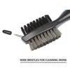 3Pcs  Towel and Club Cleaning Brush Kit Divot Repair Tool with Ball Marker Er Set Accessories