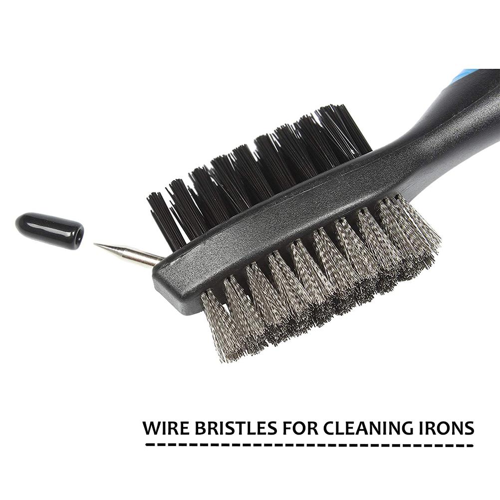 3Pcs Towel and Club Cleaning Brush Kit Divot Repair Tool with Ball Marker Er Set Accessories