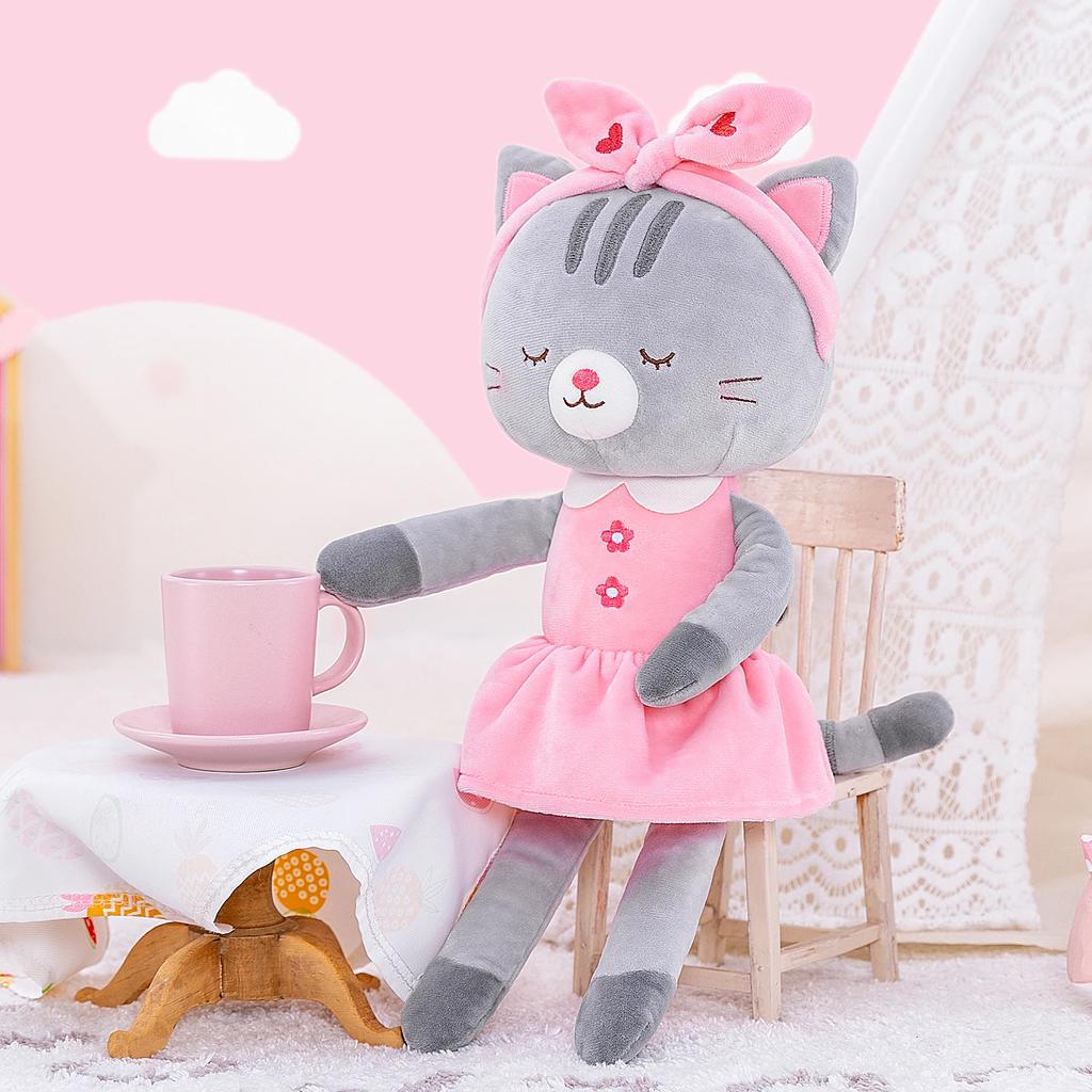 Stuffed Animal Toys for Girls Stuffed Dolls for Kids Gifts for Girls Cloth Dolls for Children Cat Toys for Children