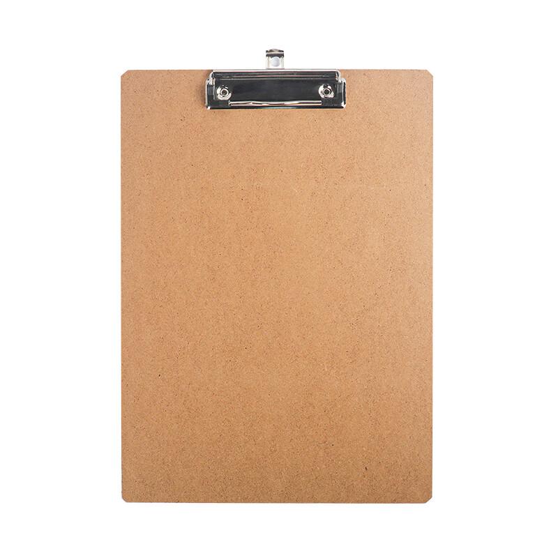 Wooden A4 Clipboard with Flat Clip and Hook (5-Pack)