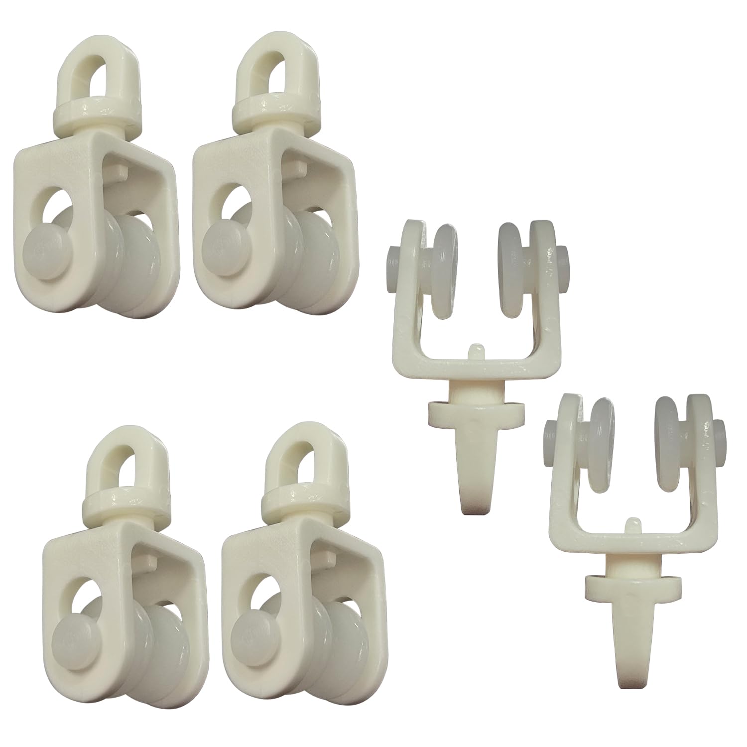 

Adjustable curtain rail runner set 6 pieces 508580 19.99cm x 19.99cm серебряный