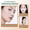 Oat Exfoliating Facial Polish Cleanser - Hydrating Daily Face Wash with Gentle Scrub Clay Pore Minimizing Panthenol, Oat Seed Water Vegan, 150ml