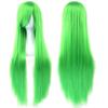Heat Resistance Long Synthetic Hair Layered Anime Straight Hairpiece  Costume