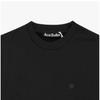 Acne Studio Ci0187 Black  900  Face Logo Patch Public Sweatshirt