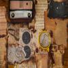 Decorate Retro Material Paper Material Decorative Material Paper Burn Down Fragment Series  DIY