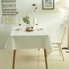 Nordic Minimalist Solid Color Tablecloth Water-resistant and Oil Resistant Restaurant Tablecloth Available in Multiple Colors