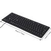 108 Key Silicone Keyboard Waterproof Design Quiet Operation USB Wired Keyboard Dustproof Construction Flexible Material