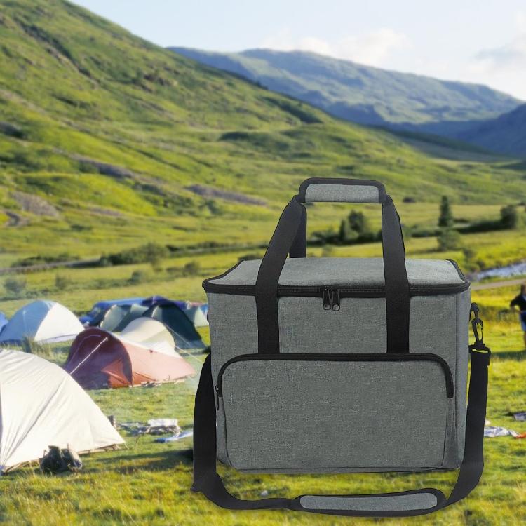 Portable Power Station Bag Oxford Cloth Waterproof Carrying for Case for w/Front