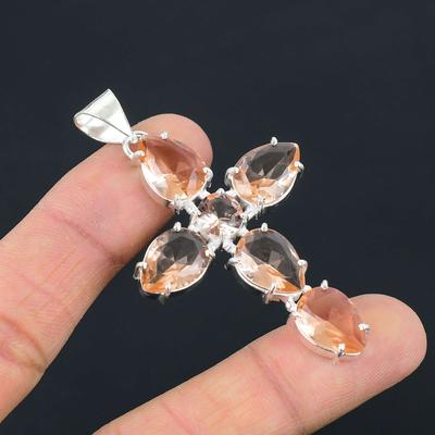 Apatite Gemstone Pendant Solid 925 Sterling Silver Pendant Jewelry Gift For Unisex LG-074