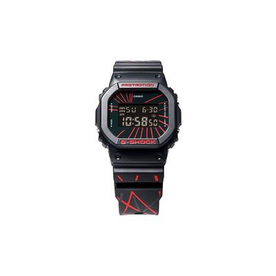 G-Squad Series 200 Meters Waterproof Quartz Movement Resin Strap Watch Men Watches Black DW-5600KUA22-1PF