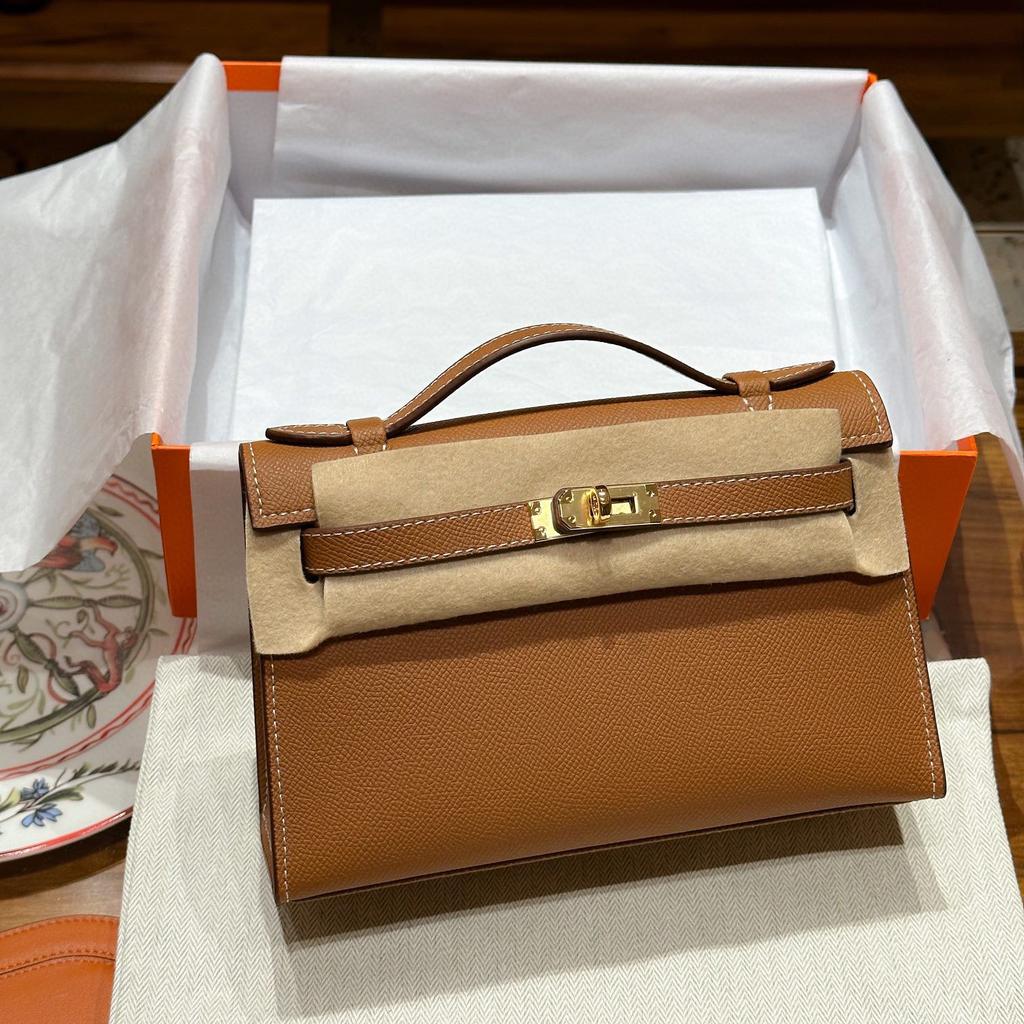 Μια Γενιά Τσάντας Hermès Birkin Μίνι Τσάντα Χειρός Βραδινή Τσάντα Υψηλής Ποιότητας Γνήσιο Δέρμα Τσάντα Ώμου Μικρή Τσάντα Γυναικεία