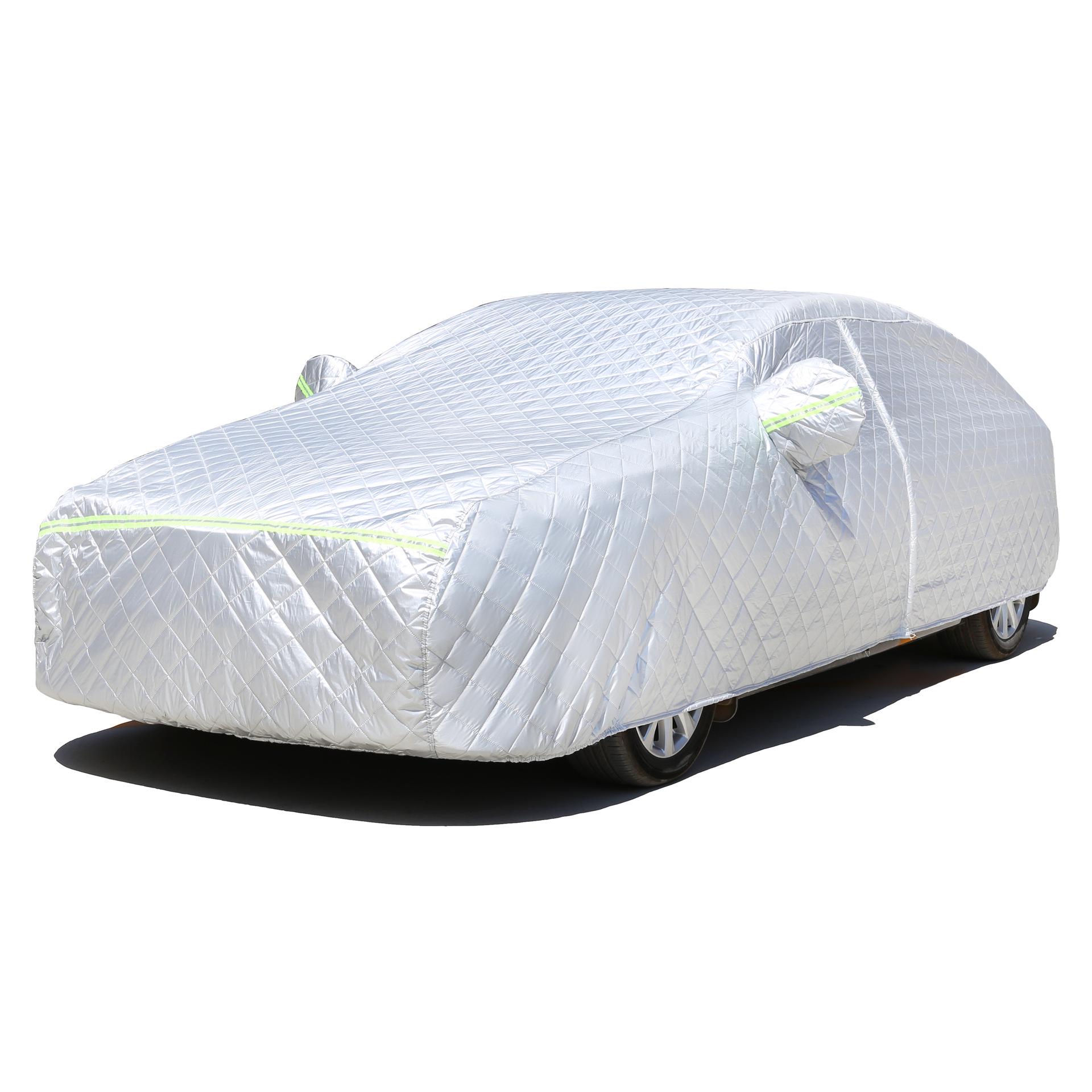 Velvet-Thickened Universal Car Cover - Sunproof, Rainproof, Anti-Hail Full Protection. Small