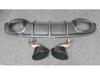 RS-Style Carbon Fiber Rear Diffuser for Jaguar XF 2016-2019