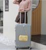 Durable Universal Wheel Leather Trolley Suitcase: Multipurpose Carry-On for Men and Women