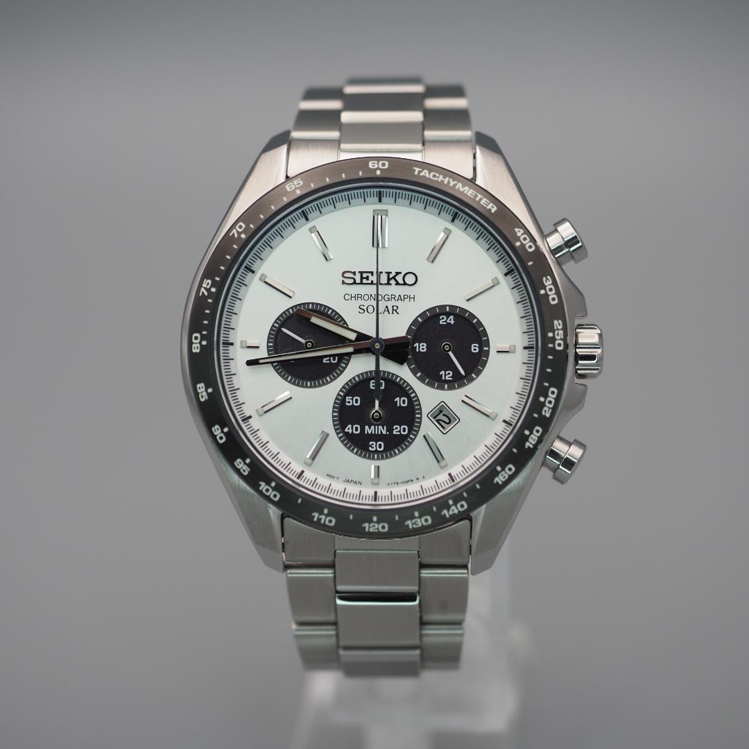 

[USED] Extreme SEIKO SBPY165 Seiko Panda Chronograph with complete accessories