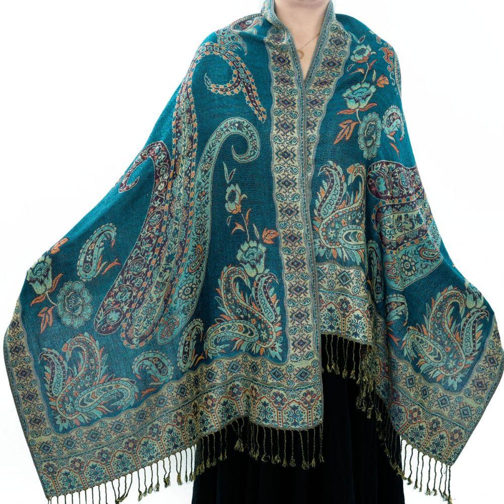 All-Match Long Scarf Paisley Pashmina Fashion Hijab