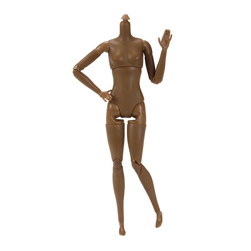 1/6 Scale Multi-Joint Bjd Female Body Super Model Nude Action Figure Home Decor Normal Skin Body For Custom Figure Making & Diy