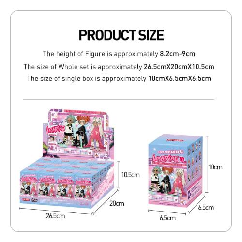 POP MART Lil Peach Riot Loading! Series [1 Piece] Pop Mart Gachapon Blind Box Figure Plastic Model Premium Toy PVC Soft Vinyl Original Character Birth