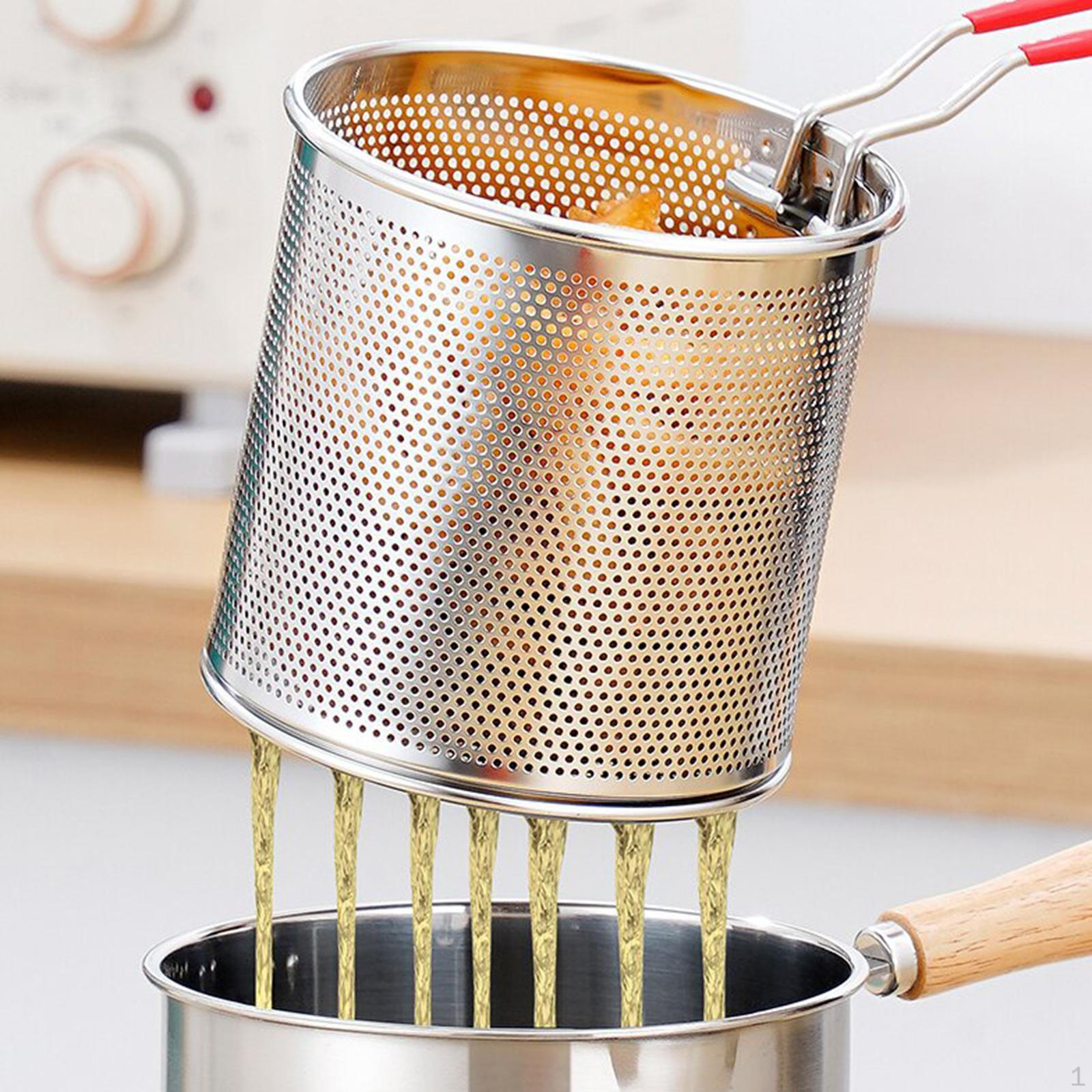 

Сковорода-фритюрница с фильтром для масла и корзиной для жареных куриных ножек S