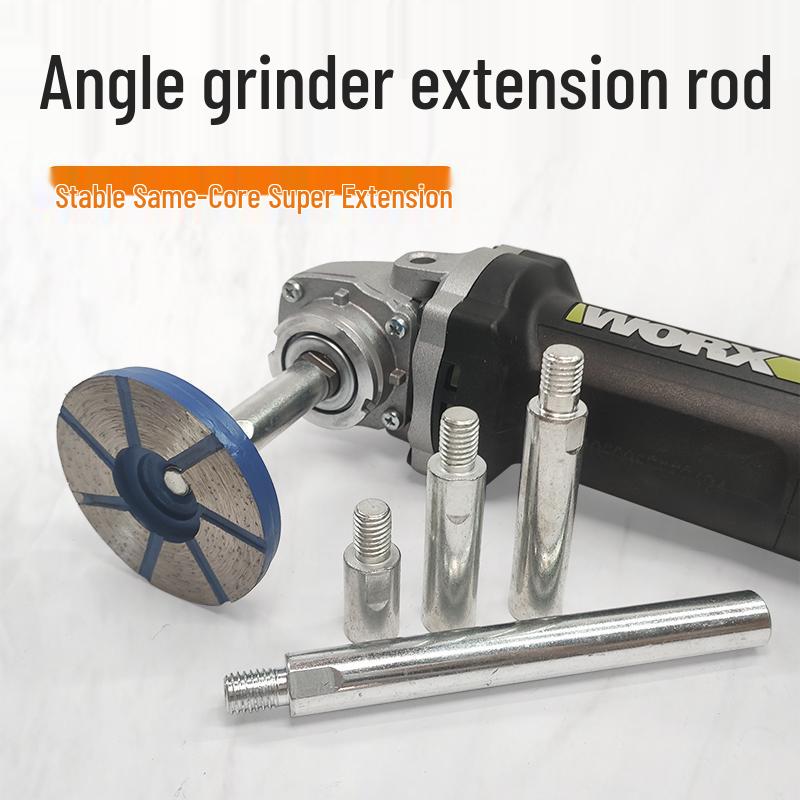 Angle Grinder Extension Shaft Adapter for Drill Conversion and Polishing