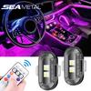 Motorcycle Car Warning Light Flashing Indicator 7 Color Remote RGB LED Wireless Light Wireless