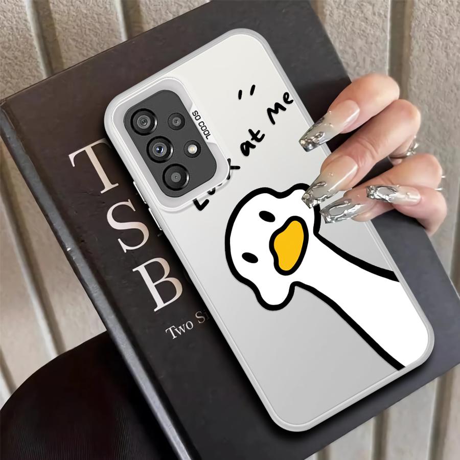 

Case for Samsung Galaxy A34 A21s A23 A35 A15 A16 A12 A26 A31 A24 A25 A17 A20s A13 A14 Phone Cover Cute Duck Galaxy A15 4G