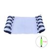 Foldable Floating Water Hammock with Inflator Float Lounger Inflatable Pool Mat Floating Bed Chair Swimming Air Mattress Pool