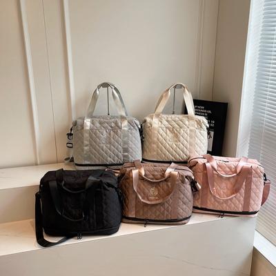 Large Capacity Travel Bag, Women's Business Trip Portable Maternity Bag Storage Bag, Duffel Bag, Messenger Bag, Yoga Fitness Bag