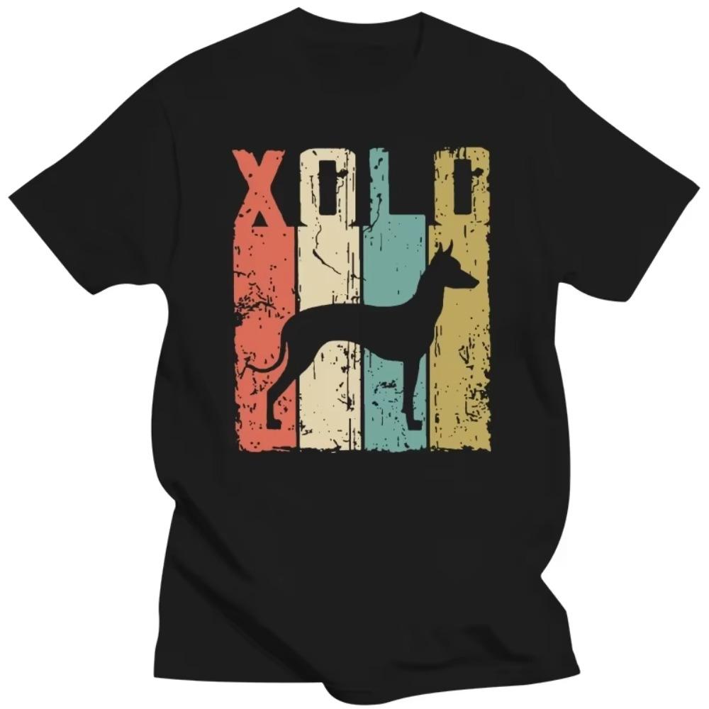 

Канадская лысая кошка сфинкс футболки ксоло ксолоитцкуинтли мексиканская собака винтаж персонализированные мужские футболки смешные футболки одежда XXXXXL чёрный