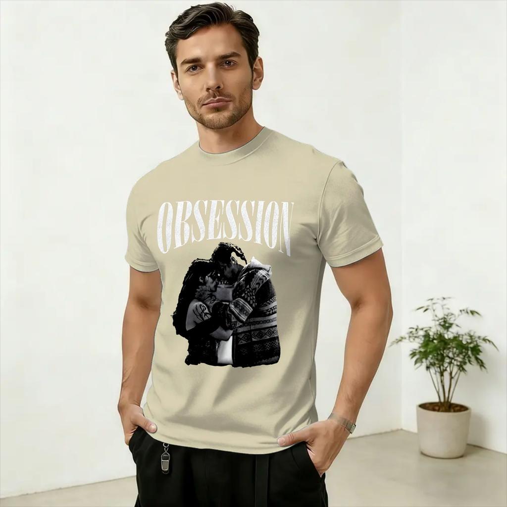 Unisexs Obsession Movie 2026 T Shirt Pure Cotton Tops Vintage Short Sleeve O Neck Tee Shirt New Arrival TShirt