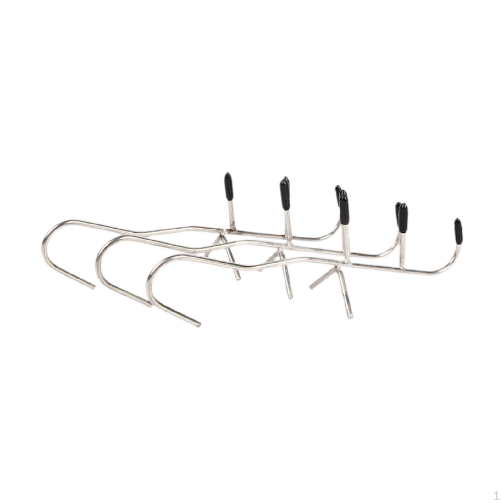 

3Pcs Meat Hooks,Butcher Hook,Hanging Holder,7.87 in Beef Equipment, Hooks,Sausage Chicken Hook