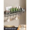 HANDUNYOU Bathroom Wall-Mounted Storage Shelf