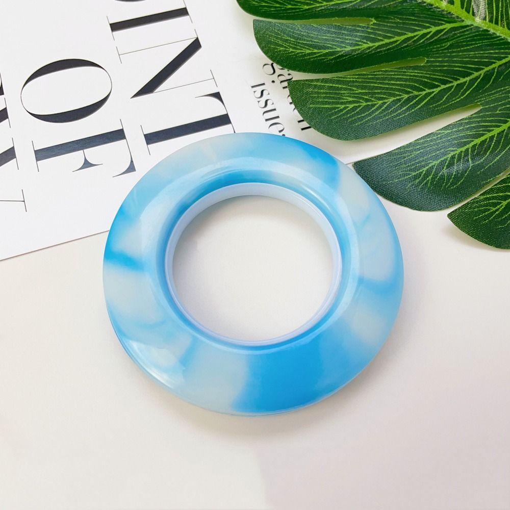 Plastic Roman Circle Modern Plastic Curtain Ring 8 Colors   Home Decor