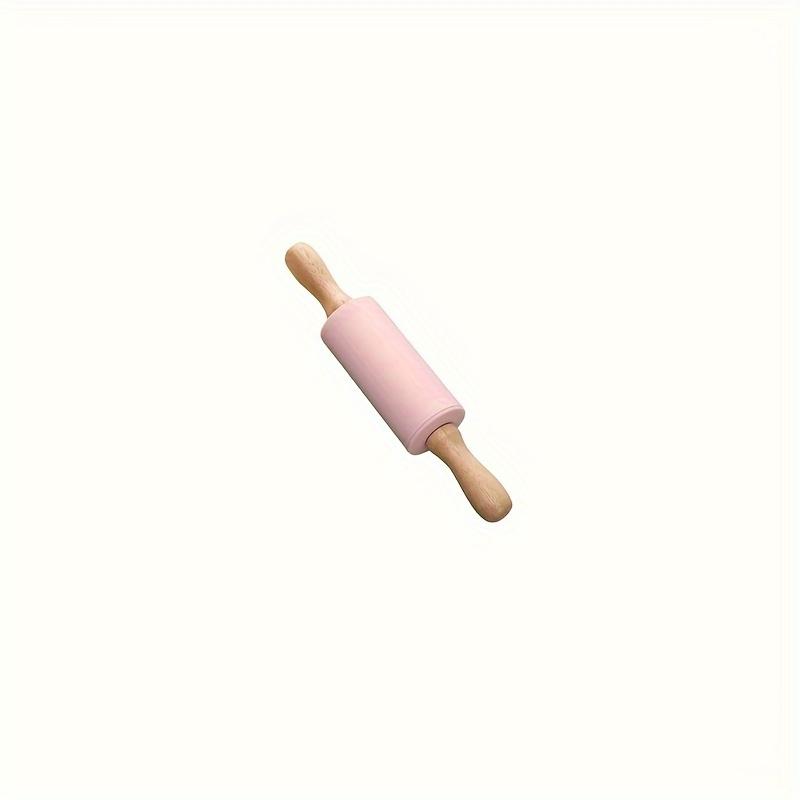 1 ks Malý nepřilnavý váleček Ideální na pizzu, koláč, sušenky, knedlíky, nudle Snadno použitelná kuchyňská pomůcka s hladkým uvolňováním těsta