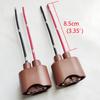 2Pcs Original 9006 HB4 Socket Adapter Base Female Plug Connector Extension Wiring Harness Car Lights Accessories