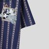 INCERUN Summer Men Lapel Neck Short Sleeve Patchwork Striped Casual Shirts Tops
