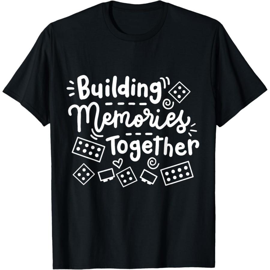 

Building Memories Together Bricks Lover Master Builder Women T-Shirt XXXXXL чёрный