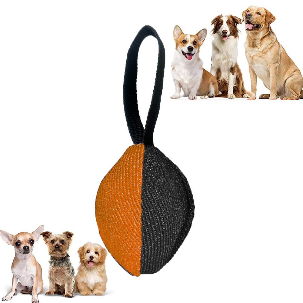 

Dog Training Multicolor Rugby Bite Stick Bite Bag German Shepherd Horse Dog Training Interactive Bite Pet Toy