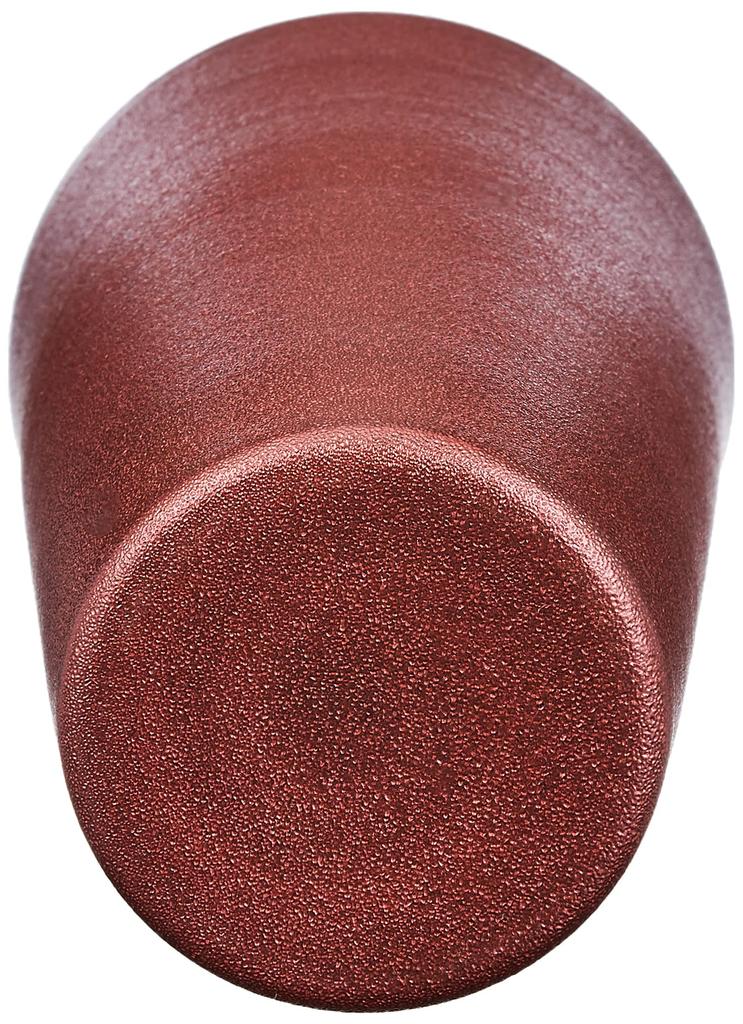 Arita Ware Densaku Kiln Tumbler Large 500ml Armor Red Made in Japan Approx. "Takeda Shingen"