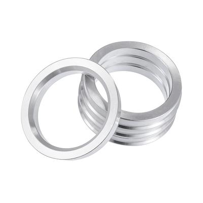 ACROPIX Hub Center Ring 66.1-56.1 Mm Silver Tone 4pcs