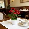 Simulated Artificial Rose Potted Flowers Multi-Bloom Bonsai  Living Room Ornaments