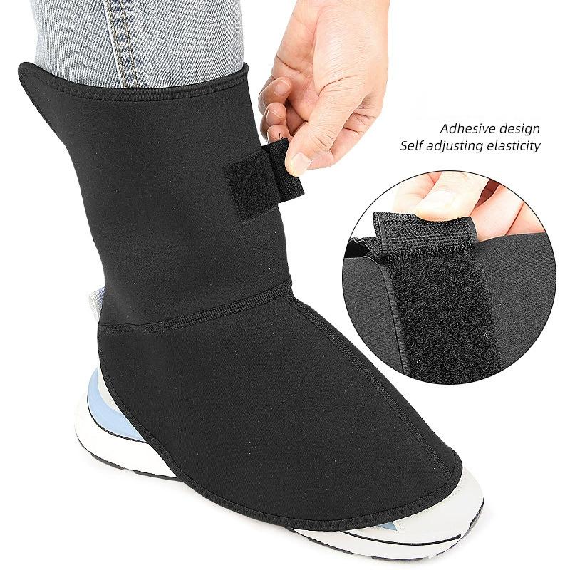 Windproof Ankle Protector Warm Leg Covers Waterproof Cold Proof Foot Gear For Motorcycle Riding Skiing Outdoor Winter Sports