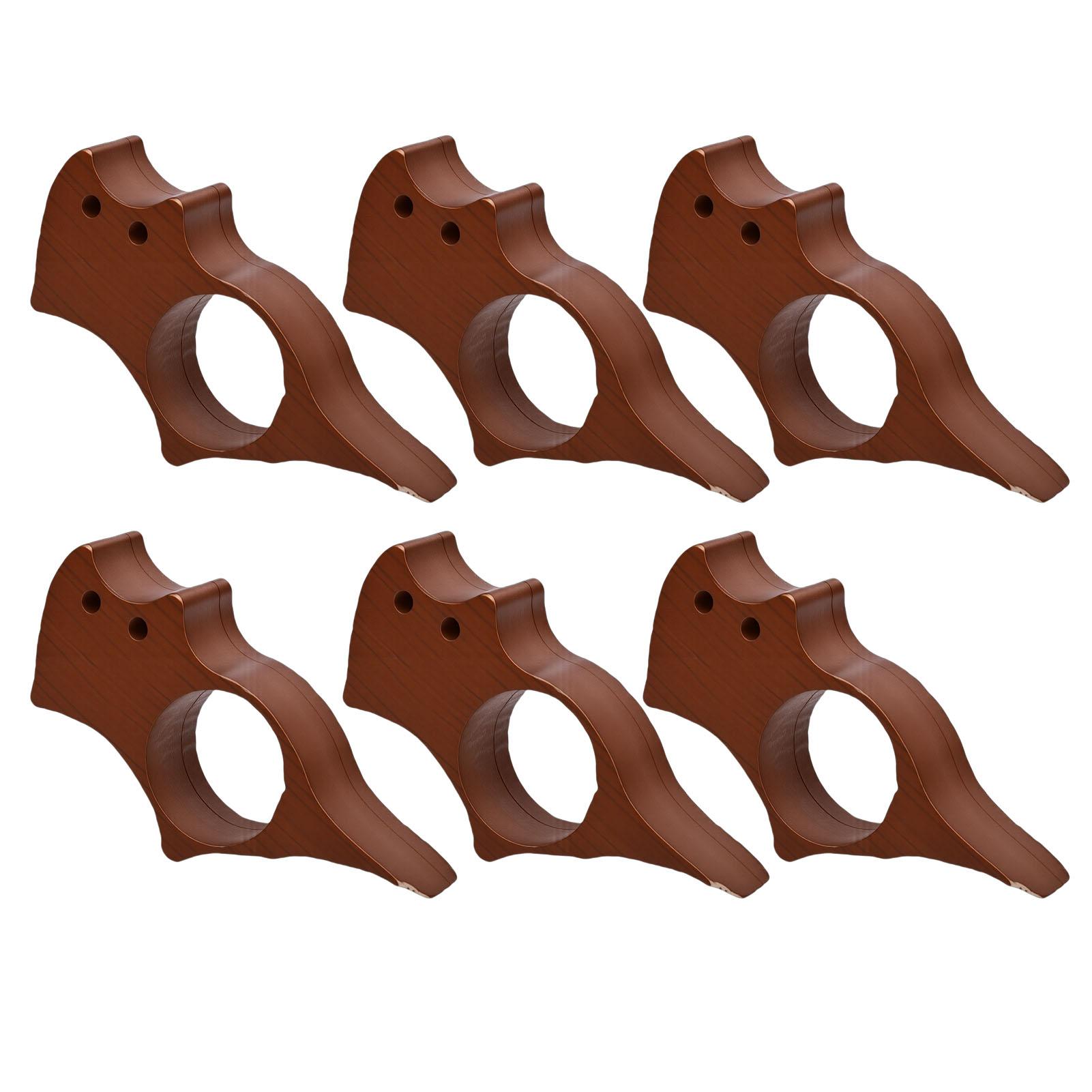

6pcs Wooden Pet Cat Thumb Page Holder Portable Reading Book Clip One Hand Reading Bookmark